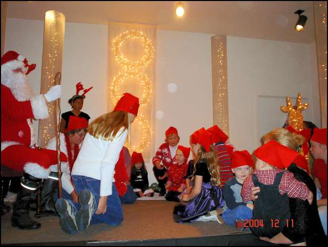 Santa heard our song and came for x-mas