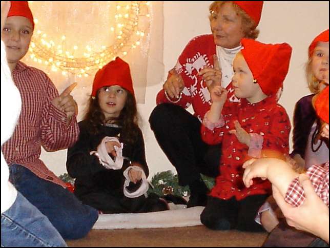 Santa is a big guy