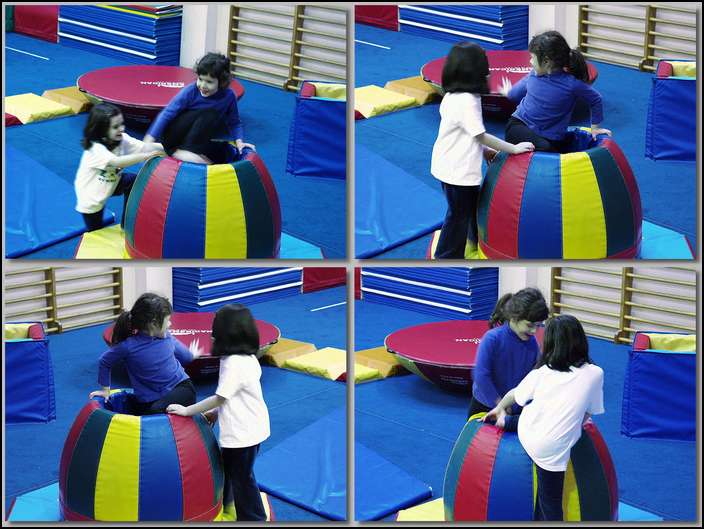 Climbing in and out