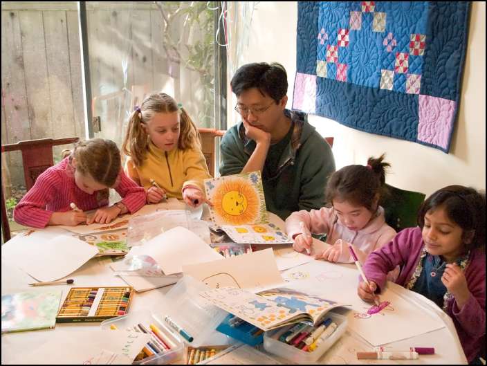 Warm up crafts for the b-day party