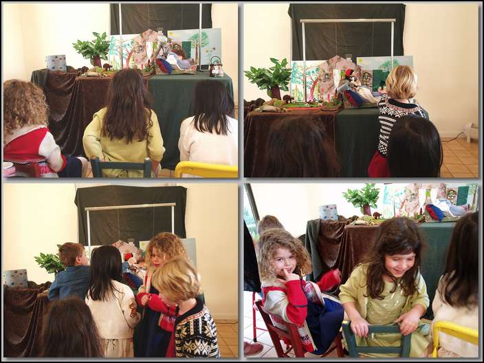 Each of us has a magic stone to save the day  -- A great puppet show -- thank you Herbert