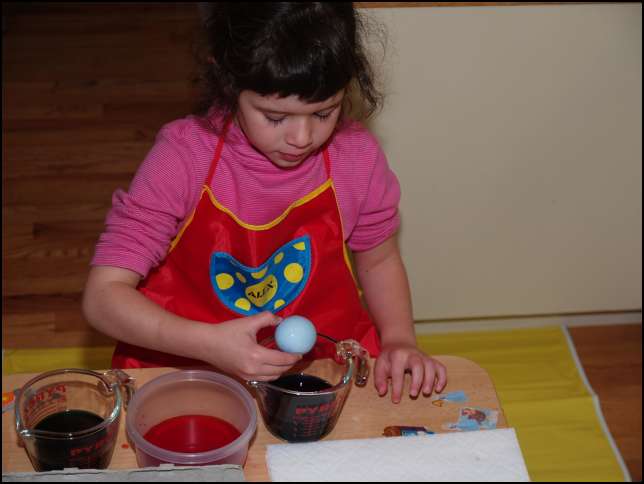 Let's do it!!! Dye some Easter eggs!!!!