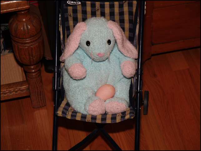 The Easter Bunny hid one here