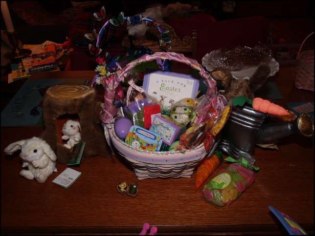 Presents from the Easter Bunny!