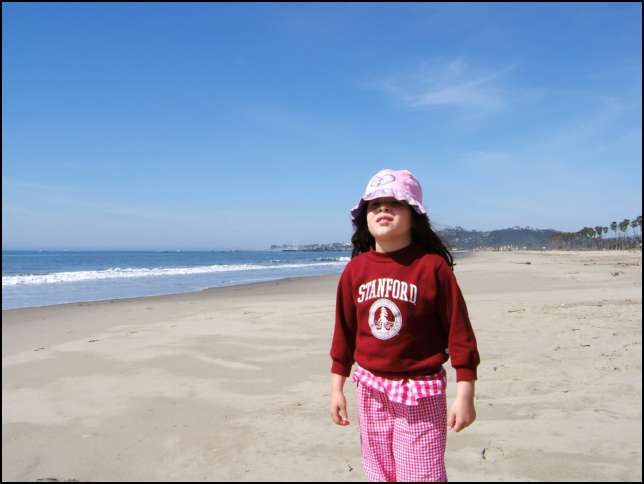 Wow, we have the beach all to ourselves
