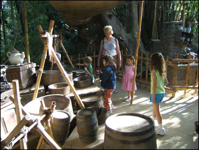 and metal gongs