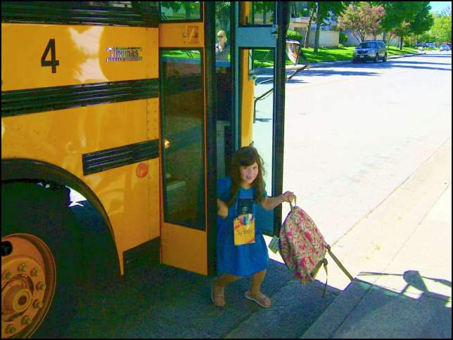 A successful bus trip home from school