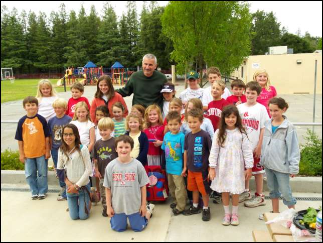 All the kids that signed up for the memorial bus ride